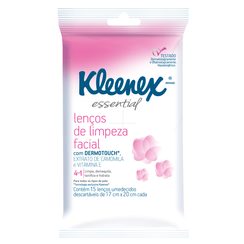 Lenco-Limpeza-Facial-Kleenex-Essential-15 Lenco-Limpeza-Facial-Kleenex-Essential-15
