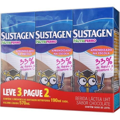 Sustagen-Nutriferro-Chocolate-570ml-Leve-3-Pague-2 Sustagen-Nutriferro-Chocolate-570ml-Leve-3-Pague-2