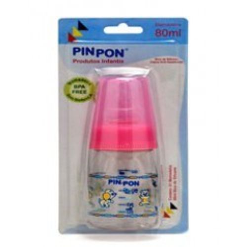 Mamadeira-Pin-Pon-Silk---80ml Mamadeira-Pin-Pon-Silk---80ml