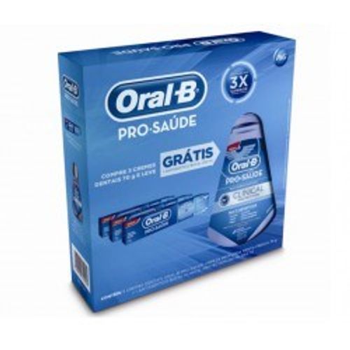 Creme-Dental-Oral-B-Pro-Saude-Antisseptico-70g Creme-Dental-Oral-B-Pro-Saude-Antisseptico-70g