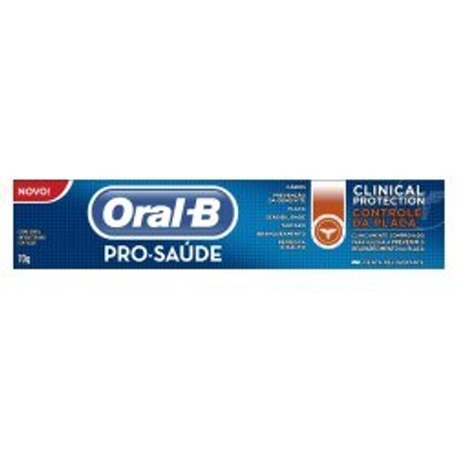 Creme-Dental-Oral-B-Pro-Saude-Clinical-Protection-Controle-da-Placa-Menta-Revigorante-70g Creme-Dental-Oral-B-Pro-Saude-Clinical-Protection-Controle-da-Placa-Menta-Revigorante-70g