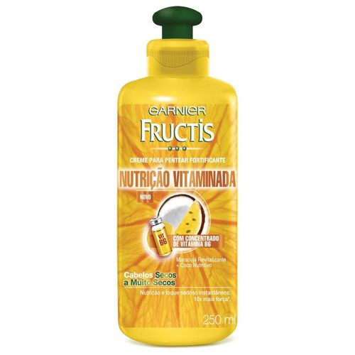 Creme-para-Pentear-Fructis-Nutricao-Vitaminada-250ml Creme-para-Pentear-Fructis-Nutricao-Vitaminada-250ml