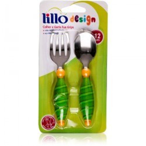 Conjunto-de-Talheres-Lillo-Colher-e-Garfo-Fun-Grips Conjunto-de-Talheres-Lillo-Colher-e-Garfo-Fun-Grips