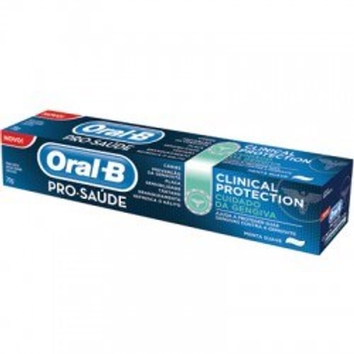 Creme-Dental-Oral-B-Pro-Saude-Clinical-Protection-Cuidado-da-Gengiva-70g Creme-Dental-Oral-B-Pro-Saude-Clinical-Protection-Cuidado-da-Gengiva-70g