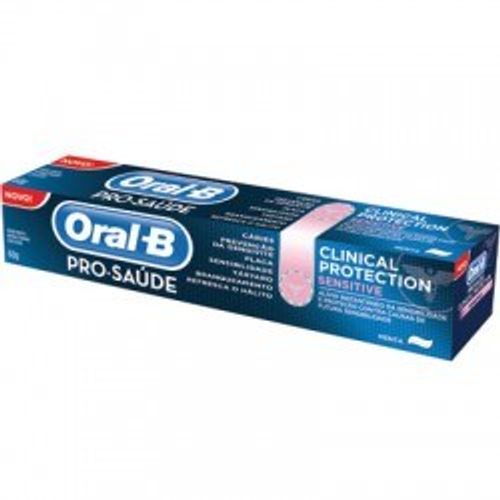 Creme-Dental-Oral-B-Pro-Saude-Clinical-Protection-Sensitive-60g Creme-Dental-Oral-B-Pro-Saude-Clinical-Protection-Sensitive-60g