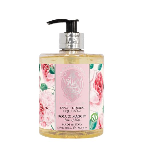 Sabonete Líquido para as Mãos La Florentina Rosa de Maio 500 ml 500 ml Sabonete Líquido para as Mãos La Florentina Rosa de Maio 500 ml 500 ml