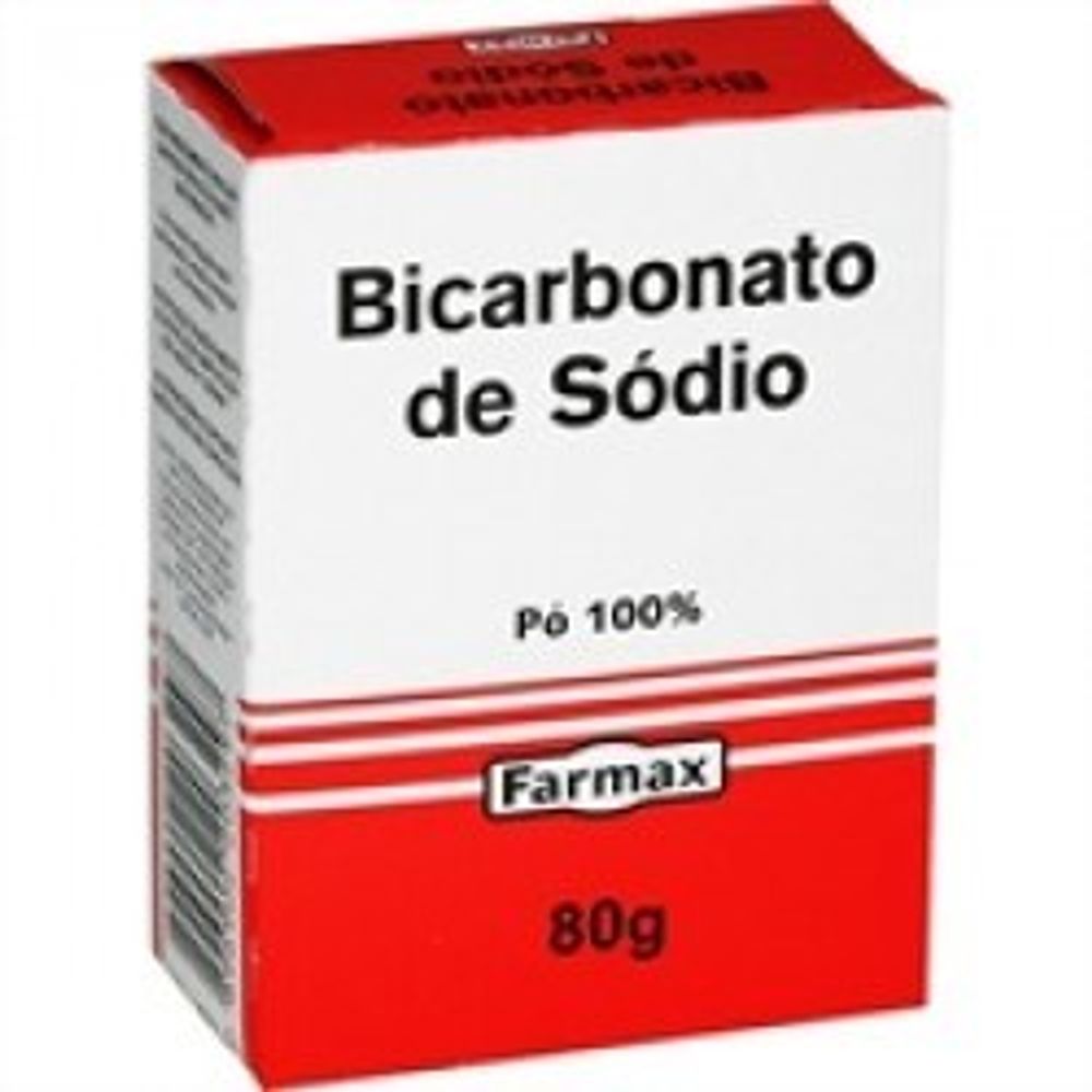 Bicarbonato de Sódio Farmax 80g - Drogarias Pacheco