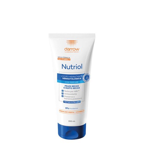 Loção Hidratante Corporal Darrow Nutriol com Perfume 200ml Com Perfume
