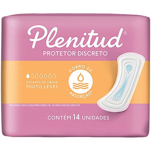 Absorvente Plenitud Femme Protetor Discreto Leve 14 unidades Absorvente Plenitud Femme Protetor Discreto Leve 14 unidades
