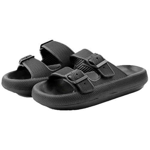 Sandália Ortopédica Fly Feet Nuvem City Preta Tam 44/45 Sandália Ortopédica Fly Feet Nuvem City Preta Tam 44/45