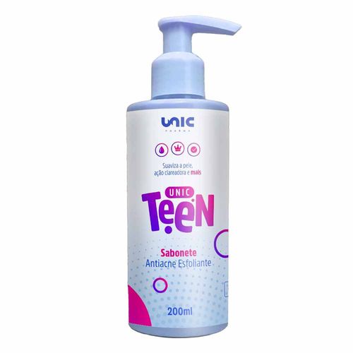 Sabonete antiacne e esfoliante teen
