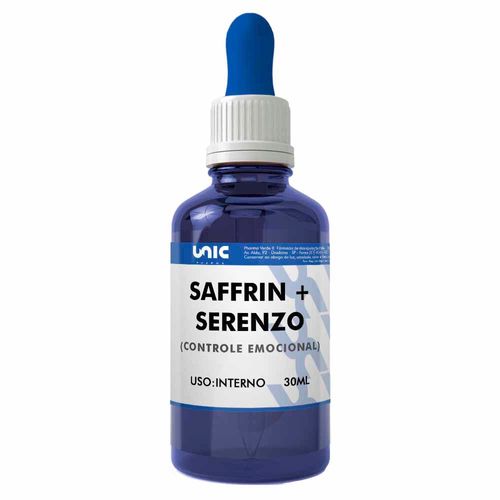 Saffrin mais Serenzo - Controle emocional em gotas 30ml