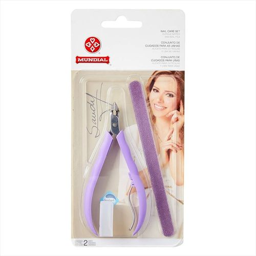 Mundial Cj Sandi 741-S Alicate de Cuticulas e Lixa Mundial Cj Sandi 741-S Alicate de Cuticulas e Lixa