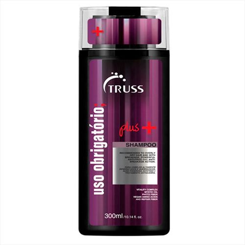 Truss Uso Obrigatorio Plus Shampoo 300ml Truss Uso Obrigatorio Plus Shampoo 300ml