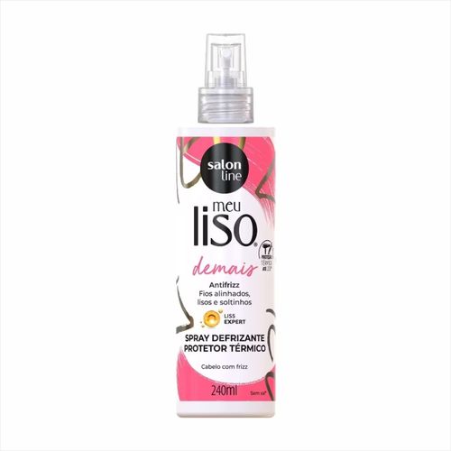 Salon Line Meu Liso de Mais Spray Protetor Térmico 240ml Salon Line Meu Liso de Mais Spray Protetor Térmico 240ml