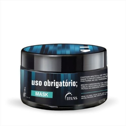 Truss Uso Obrigatório Reconstrutor Capilar Máscara 180mls Truss Uso Obrigatório Reconstrutor Capilar Máscara 180mls