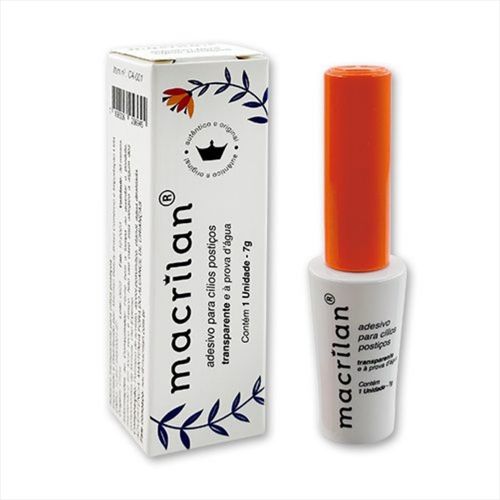 Macrilan CA001 Cola para Cílios Postiços 7g Macrilan CA001 Cola para Cílios Postiços 7g