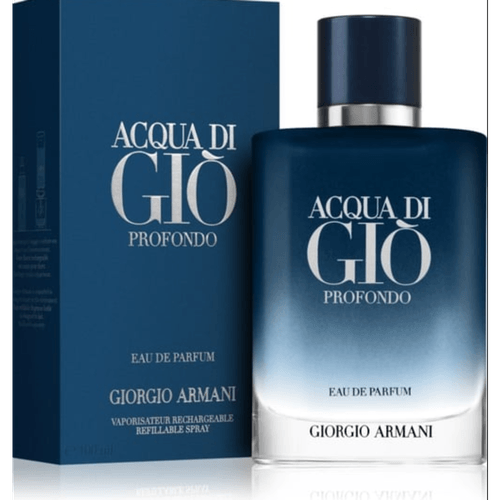 Acqua Di Giò Profondo Giorgio Armani Perfume Masculino EDP 100ml 100ml Incolor Acqua Di Giò Profondo Giorgio Armani Perfume Masculino EDP 100ml 100ml Incolor