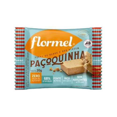 Paçoca Zero Flormel 20g Paçoca Zero Flormel 20g