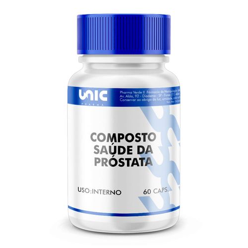 Composto Saúde da Próstata 60 Caps Composto Saúde da Próstata 60 Caps