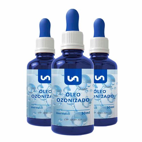Kit 3 Óleo ozonizado  - 30ml Kit 3 Óleo ozonizado - 30ml
