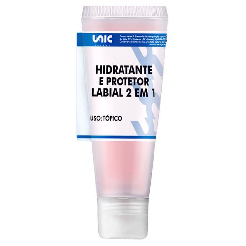 2 Em 1 Protetor E Hidratante Labial - 15Gr Rosa