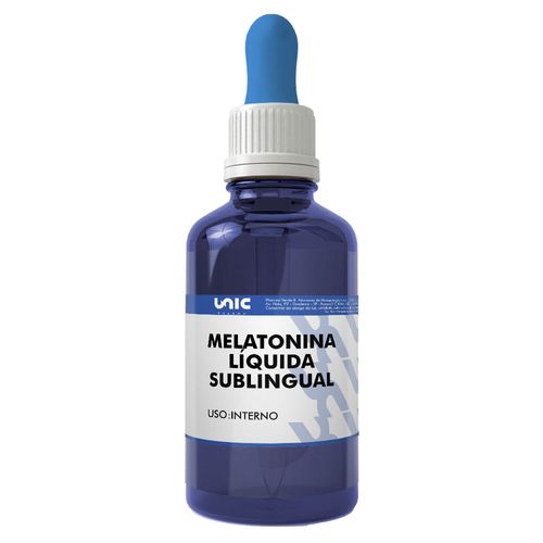 Melatonina Liquida Sublingual 1Mg Morango - 30 Ml