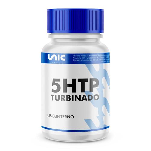 5 Htp Turbinado - 60 Doses 60 Cápsulas 5 Htp Turbinado - 60 Doses 60 Cápsulas