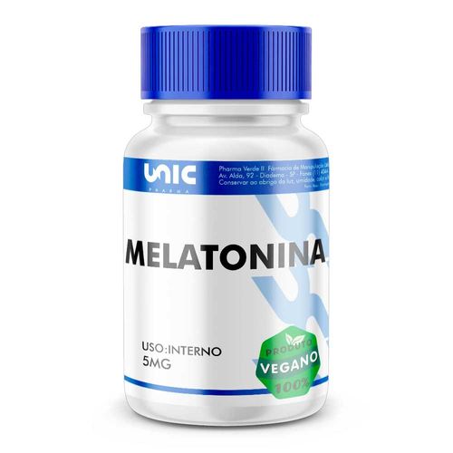 Melatonina 5mg 30 Cápsulas Vegan