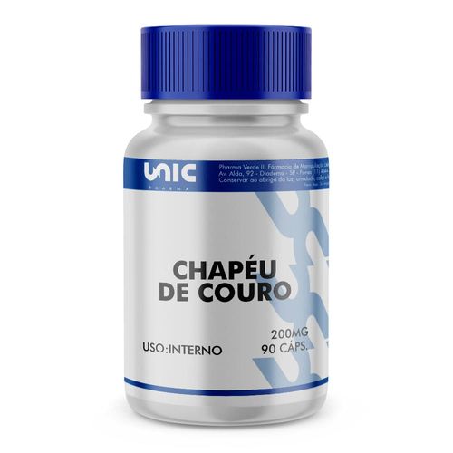 Chapéu De Couro 200Mg - 90 Cápsulas