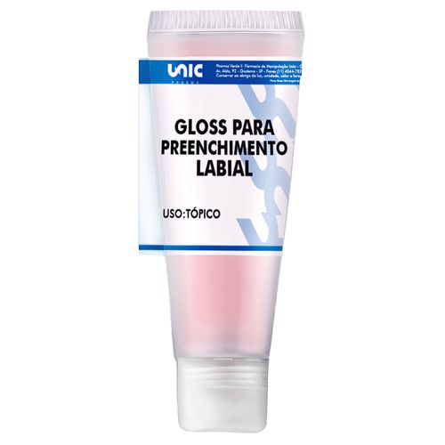 Gloss para preenchimento labial 15g Rosa