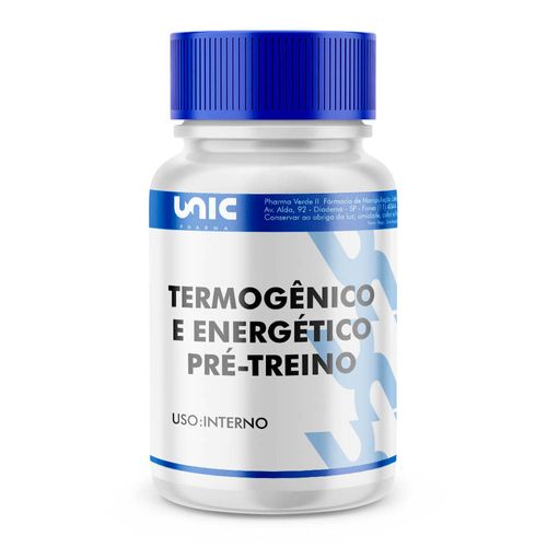 Termogênico E Energético Pré-Treino - 30 Cápsulas Termogênico E Energético Pré-Treino - 30 Cápsulas
