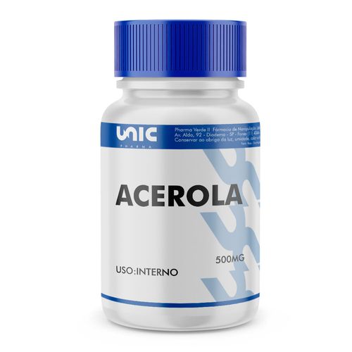 Acerola 500Mg - 60 Cápsulas 60 Cápsulas Acerola 500Mg - 60 Cápsulas 60 Cápsulas
