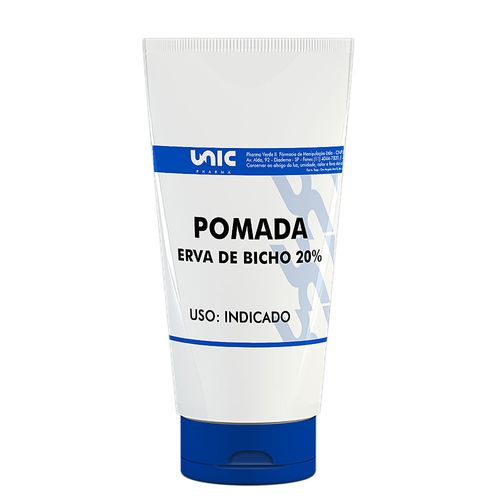 Pomada Erva De Bicho  Para Hemorroida - 100Gr
