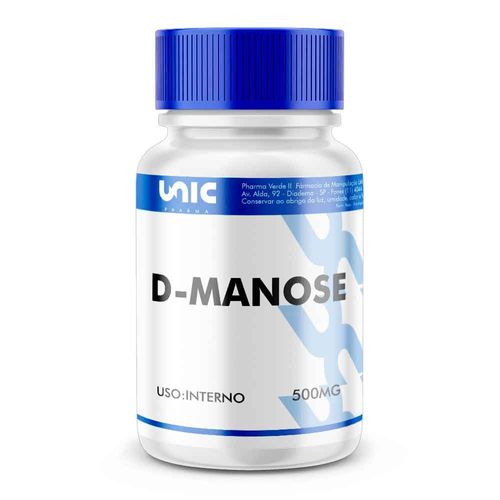 D-Manose 500mg - 60 Cáps