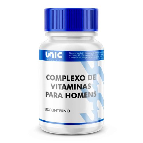 Complexo de Vitaminas para homens 30 Caps