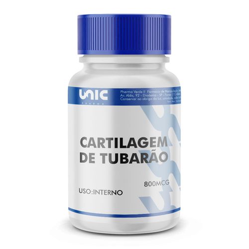 Cartilagem de tubarão 800mg 30 doses Cartilagem de tubarão 800mg 30 doses