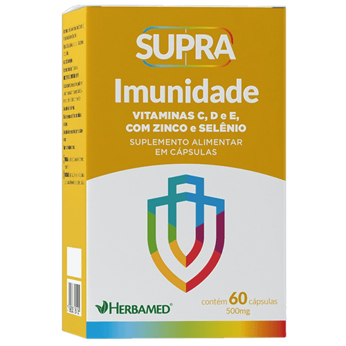 Supra Imunidade C/60 Cápsulas - Herbamed Supra Imunidade C/60 Cápsulas - Herbamed