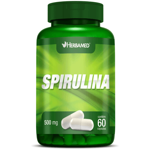 Spirulina 500mg C/60 Cápsulas - Herbamed Spirulina 500mg C/60 Cápsulas - Herbamed