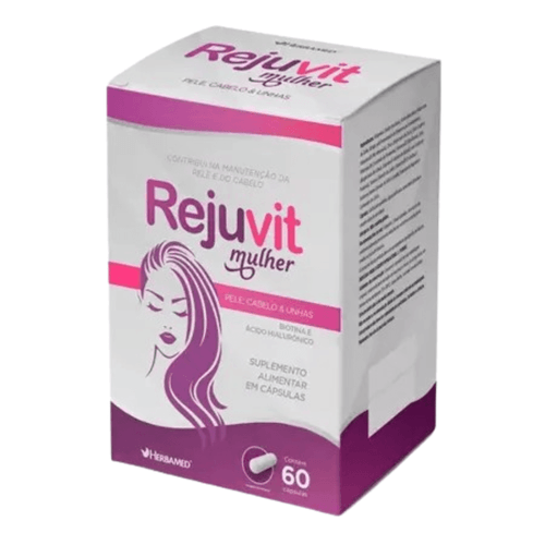 Rejuvit Mulher 400MG Cx C/60 Cápsulas - Herbamed Rejuvit Mulher 400MG Cx C/60 Cápsulas - Herbamed
