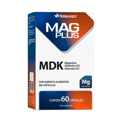 Mag Plus MDK C/60 Cápsulas - Herbamed Mag Plus MDK C/60 Cápsulas - Herbamed