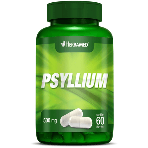 Psyllium 500mg C/60 Cápsulas - Herbamed Psyllium 500mg C/60 Cápsulas - Herbamed