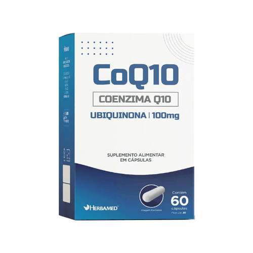 Coenzima 100mg C/60 Cápsulas - Herbamed Coenzima 100mg C/60 Cápsulas - Herbamed