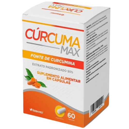 Cúrcuma Max C/60 Cápsulas - Herbamed Cúrcuma Max C/60 Cápsulas - Herbamed