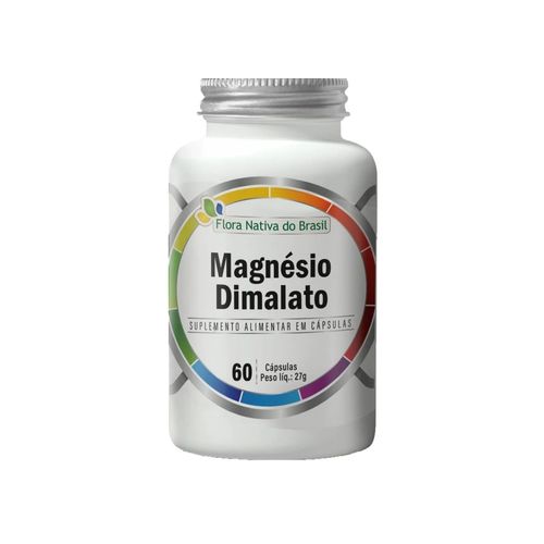 Magnésio Dimalato C/60 Cápsulas - Flora nativa Magnésio Dimalato C/60 Cápsulas - Flora nativa