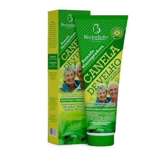 Pomada Massageadora Canela de Velho 150g - Bio instinto Pomada Massageadora Canela de Velho 150g - Bio instinto