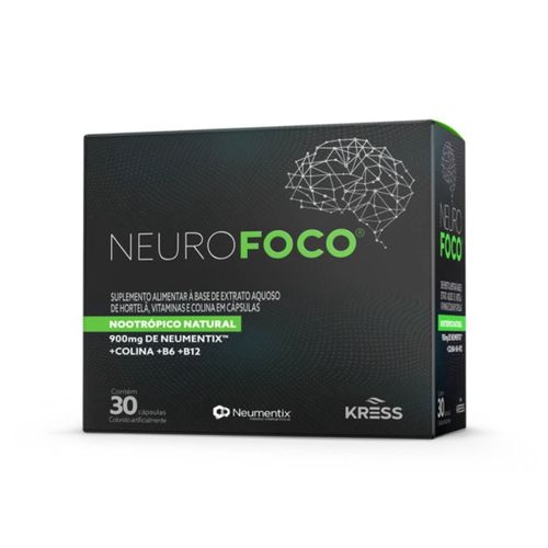 Neurofoco Suplemento Alimentar para Memória Kress 30cps