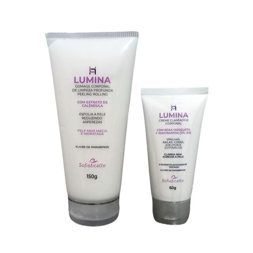 Gomage Limpeza Profunda Clareador Corporal Anti Manchas Kit