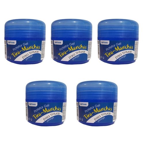 5 Gel Protege A Pele Tintura De Cabelo Tira Mancha Soft Hair 5 Gel Protege A Pele Tintura De Cabelo Tira Mancha Soft Hair