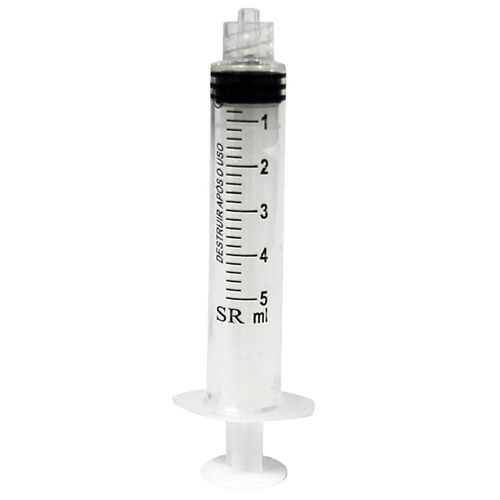 Seringa SR 5mL Luer Lock sem Agulha - unidade Seringa SR 5mL Luer Lock sem Agulha - unidade